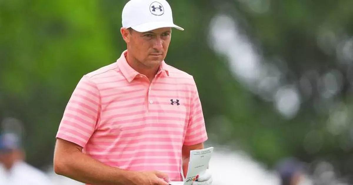 Jordan Spieth shoots 62 and trails by 1 among early finishers at his hometown Byron Nelson