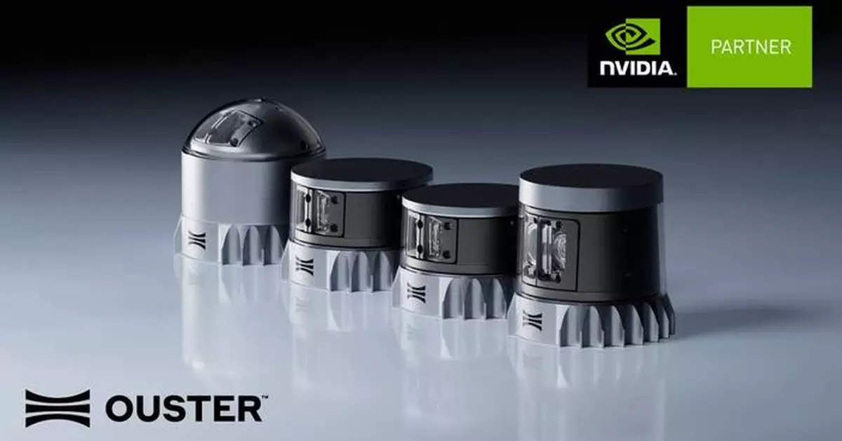 Ouster Brings Support for REV8 Digital Lidar to Robotics and Edge AI Ecosystem