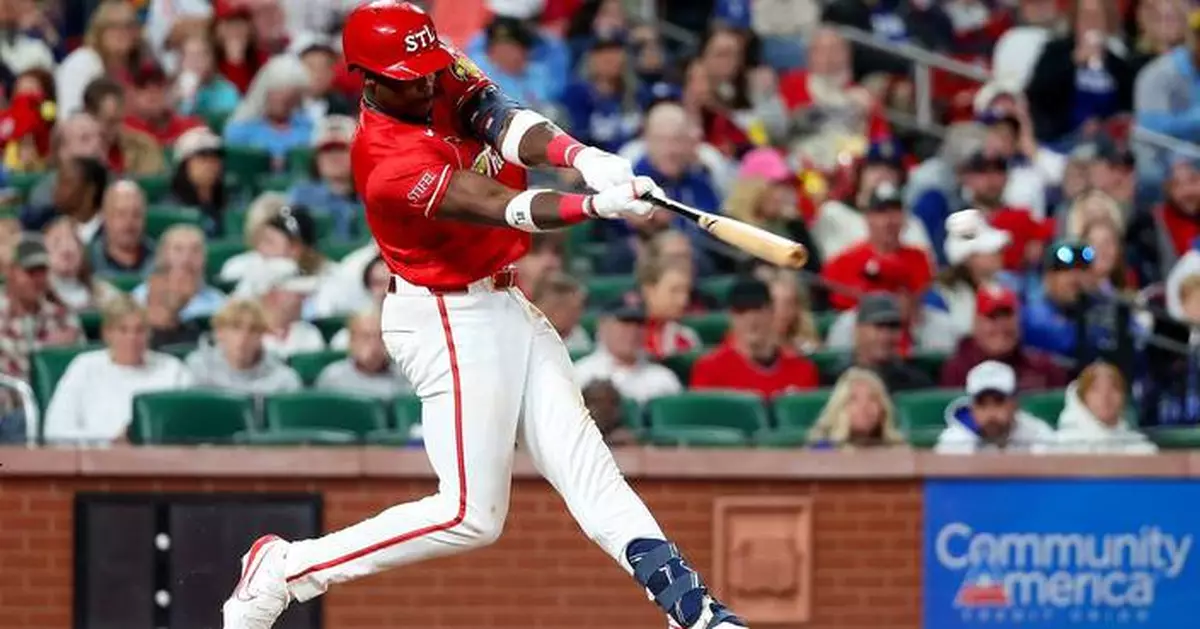 Jordan Walker has 4 hits in the Cardinals' 7-2 win over the Dodgers