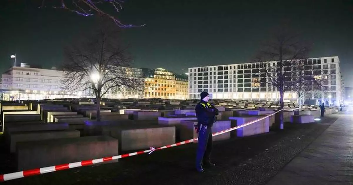 Berlin police arrest man suspected of being an accomplice to Holocaust Memorial stabbing