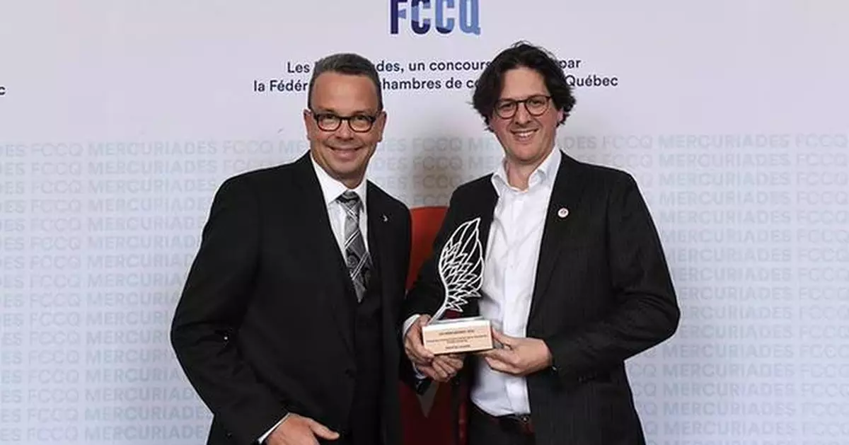 Lassonde Recognized at the Mercuriades Gala, Taking Home the Award in the High-Performance Manufacturing Company Category