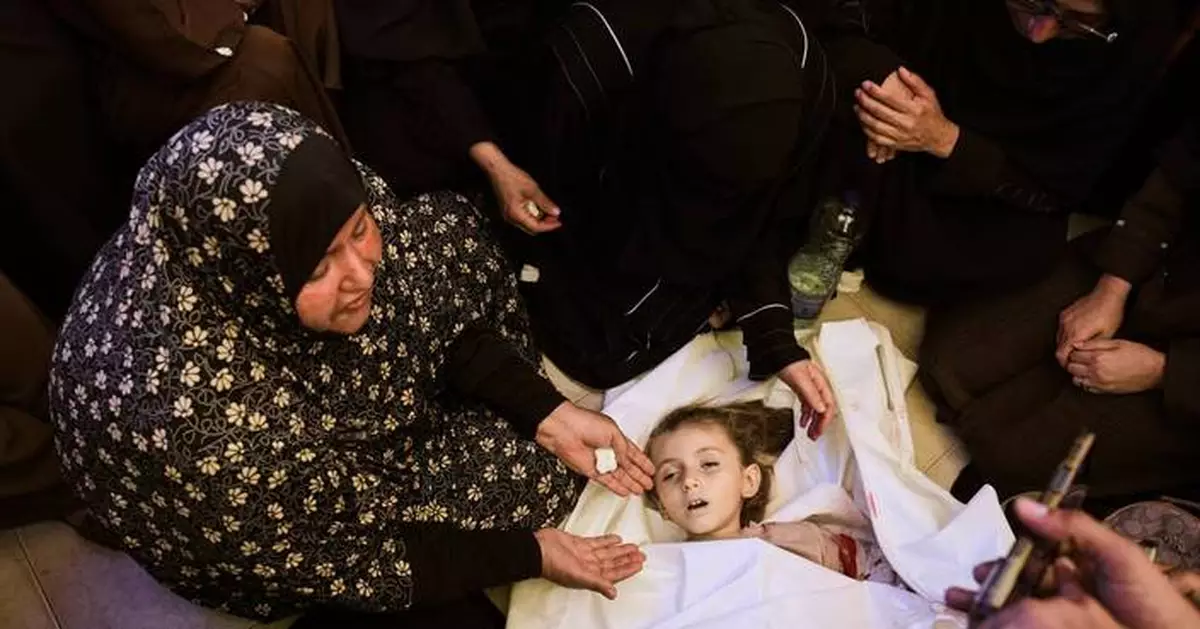 A Palestinian woman and a young girl were killed in an Israeli airstrike in Gaza, officials say