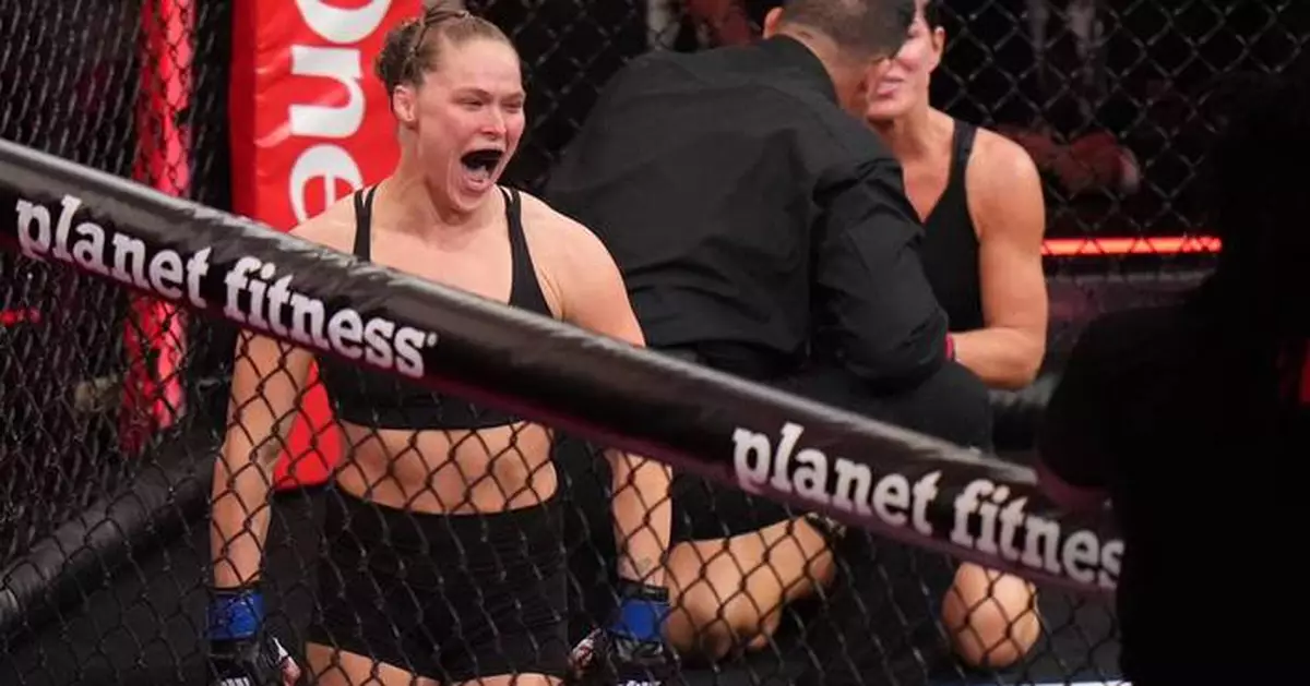 Rousey's return draws US-record MMA viewership for Netflix