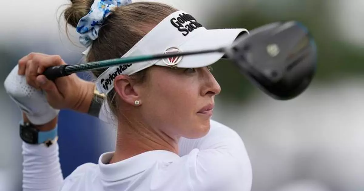 Nelly Korda goes bogey-free for 67 and shares early lead at LPGA in Mexico
