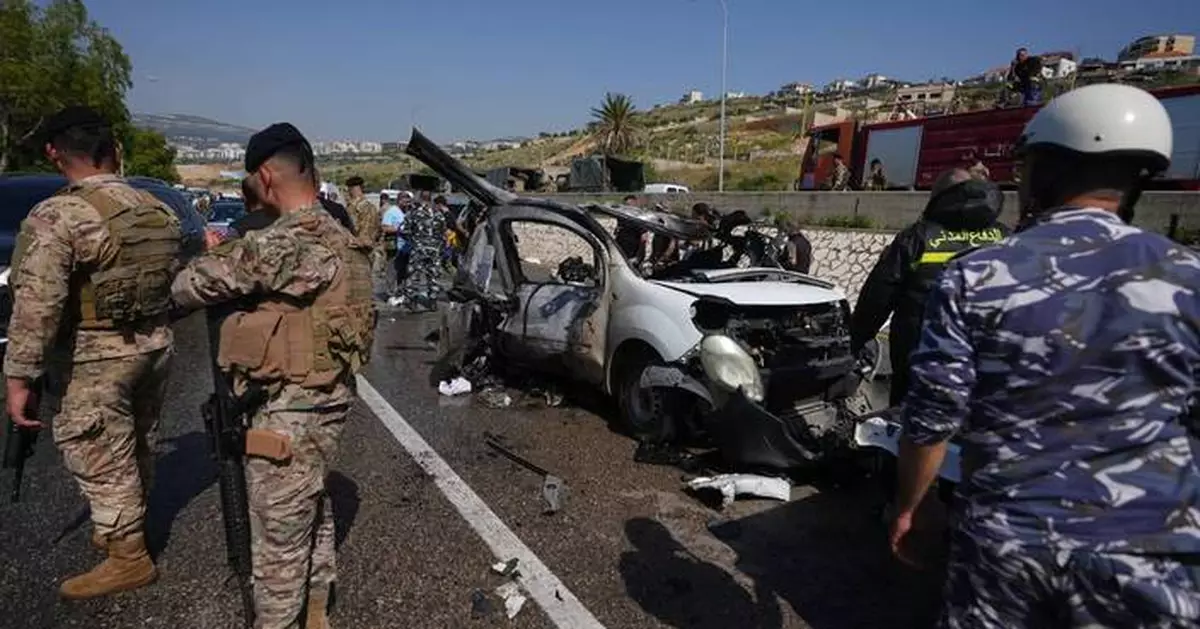 Israeli drone strikes near Beirut kill 4 and southern airstrikes kill at least 13