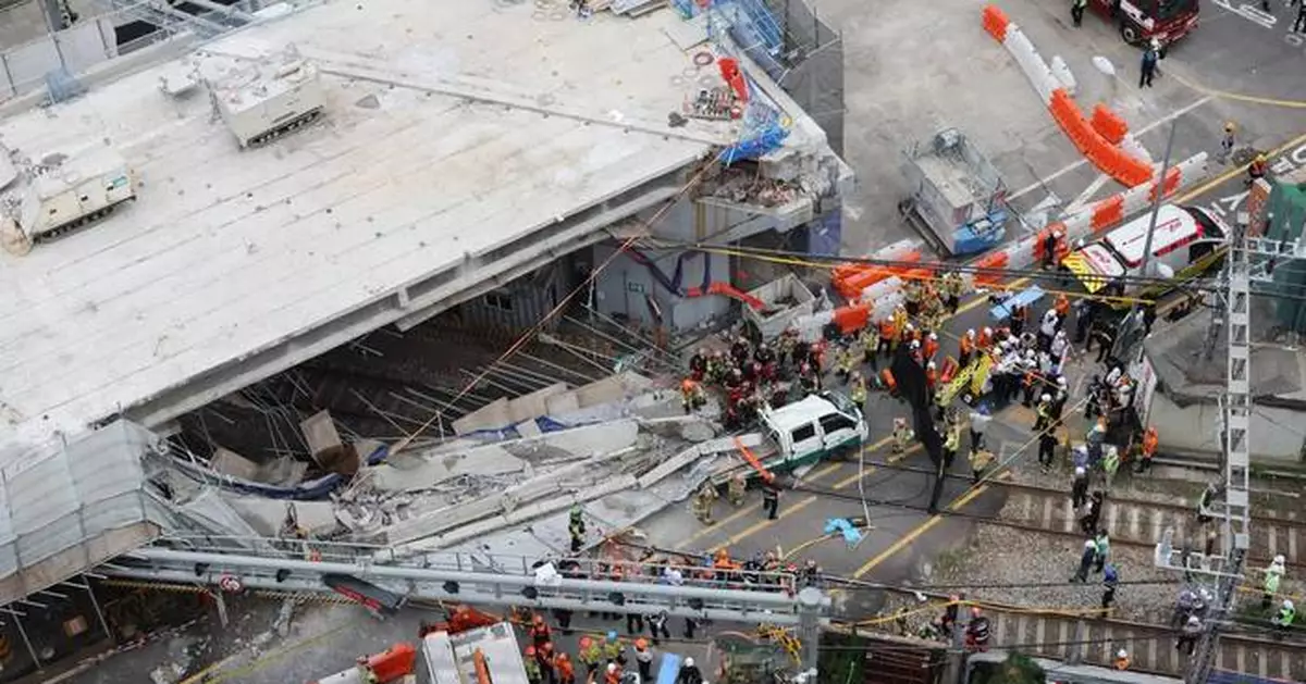 3 dead in South Korea after collapse at overpass demolition site