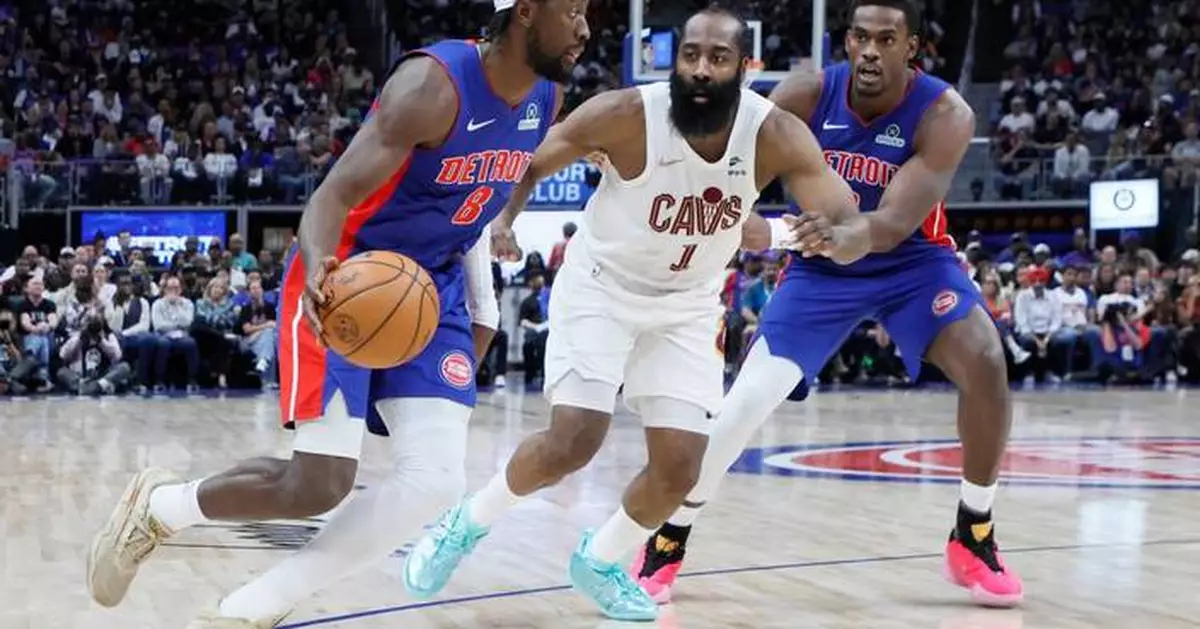 Mitchell scores 26 and the Cavaliers rout the Pistons 125-94 in Game 7 to reach the East finals