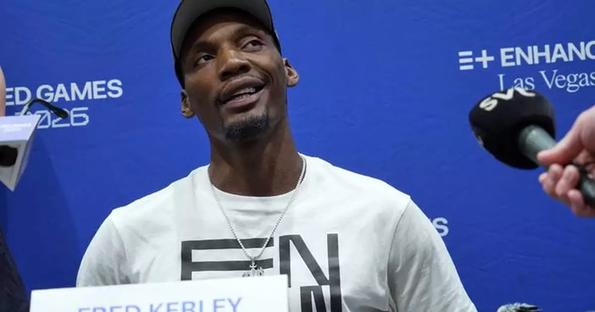 Sprinter Fred Kerley says he's running clean at Enhanced Games, and that he'll be at the LA Olympics