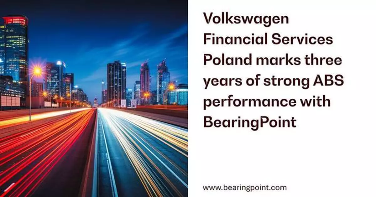 Volkswagen Financial Services Poland marks three years of strong ABS performance with BearingPoint