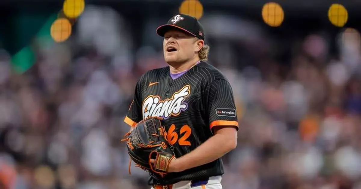 Giants ace Logan Webb goes on 15-day IL with right knee bursitis