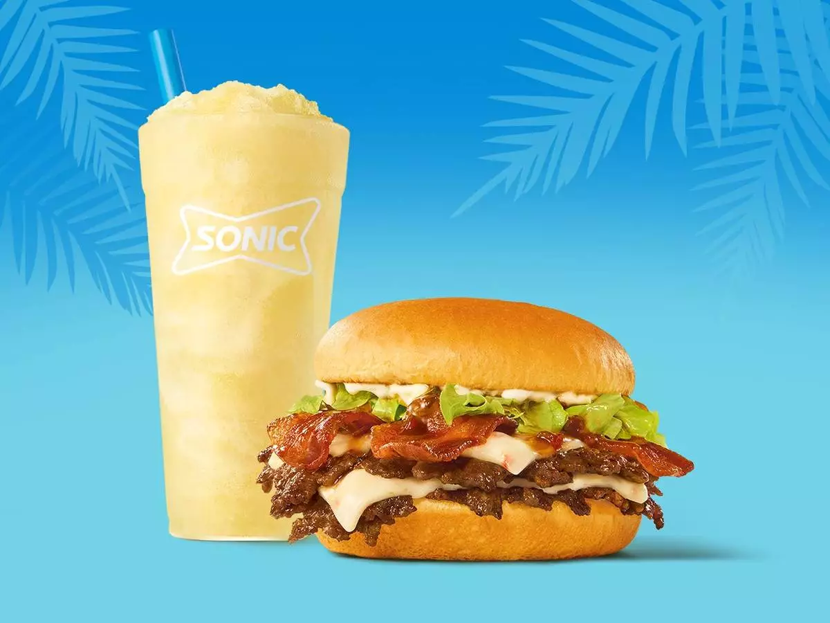 Summer Arrives at SONIC with the Return of the Red, White &amp; Blue Slush Float and Debut of New Tropical Menu
