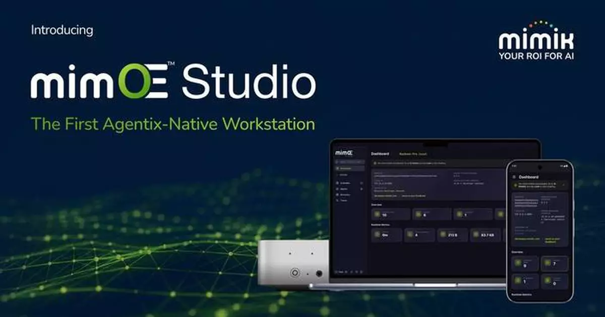 mimik Launches mimOE Studio to Accelerate Agentix-Native Systems with Sustainable Economics and Scalable Growth
