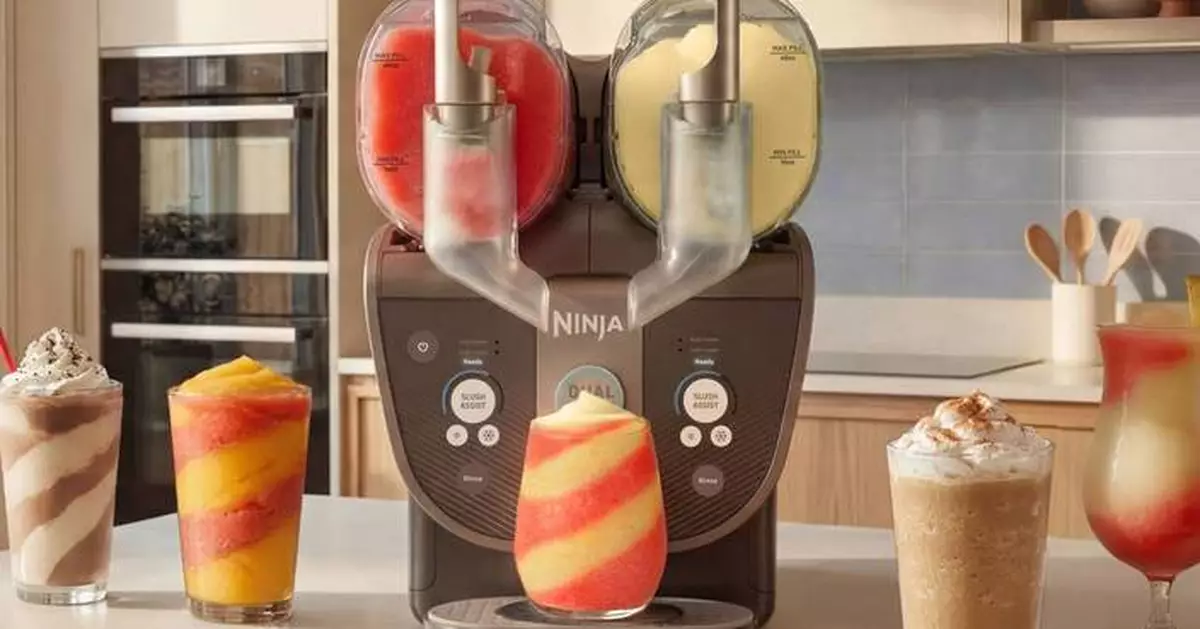 Ninja Launches SLUSHi™ Twist, the Dual-Flavor Frozen Drink Maker Built for Summer Entertaining