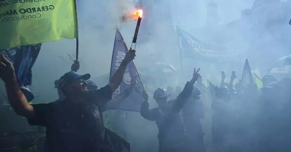 Argentine workers mark May Day with protests over Milei's labor-law overhaul