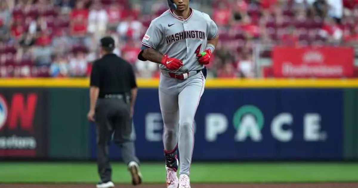 James Wood hits 12th homer and Nationals go deep season-high 6 times in 10-4 win over Reds