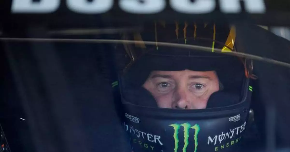 2-time NASCAR champion Kyle Busch receives tributes before and during the Indianapolis 500