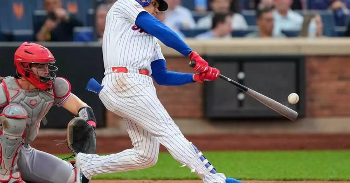 Soto homers again and Benge delivers in clutch as Mets hold off Reds 4-2 to stop 5-game slide