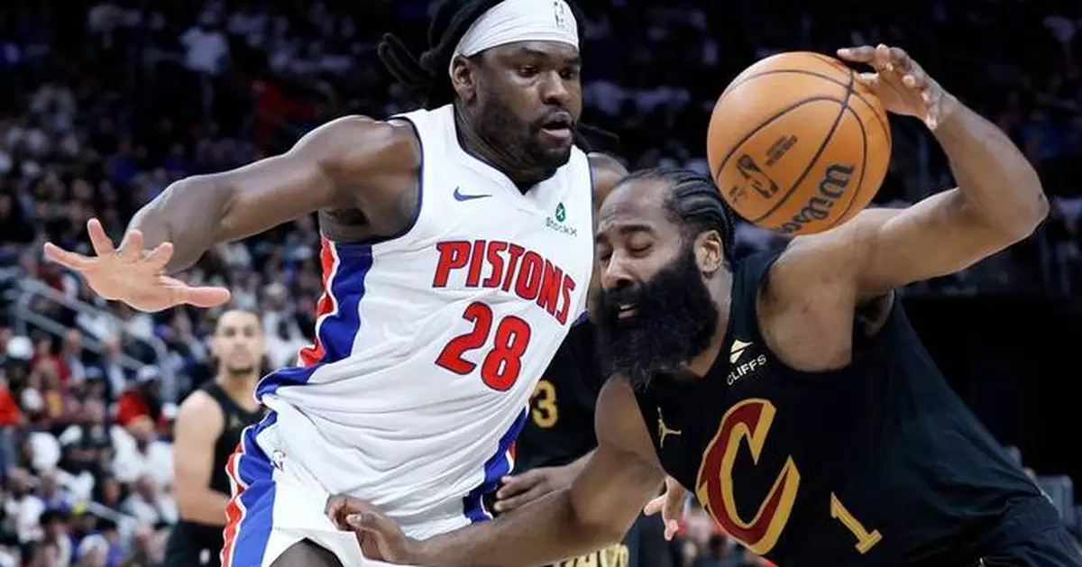 James Harden plagued by turnovers and poor shooting as Cavs fall into 2-0 hole vs. Pistons