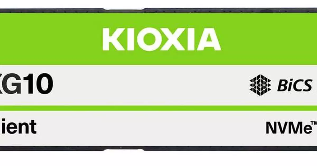 Kioxia Unveils High Performance KIOXIA XG10 Series SSDs for PC OEMs
