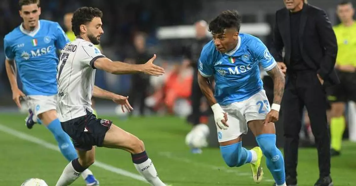Acrobatic late goal gives Bologna surprise win at Napoli