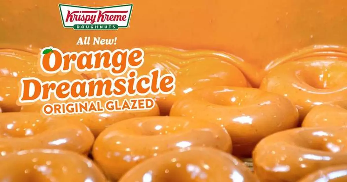 KRISPY KREME® Introduces Orange Dreamsicle Original Glazed®, a Dreamy Summer-Inspired Twist on Iconic Doughnut