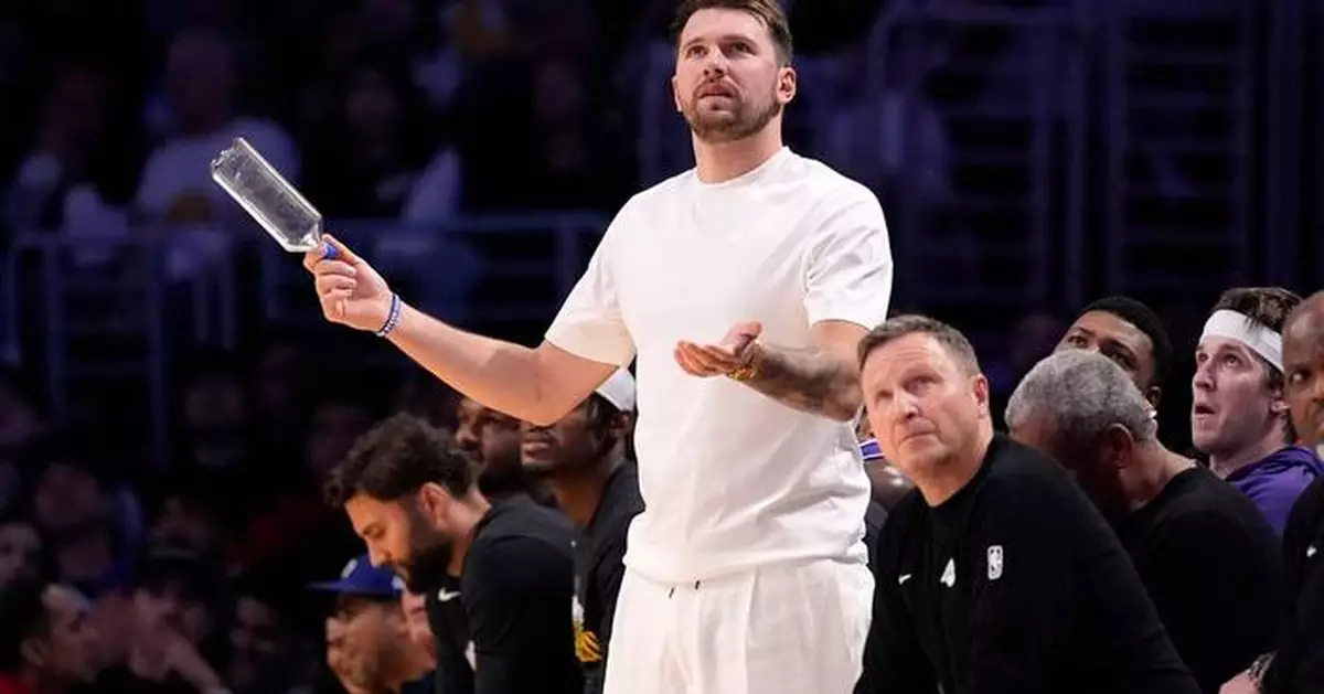 Luka Doncic says being injured during Lakers' playoff run has been 'very frustrating'