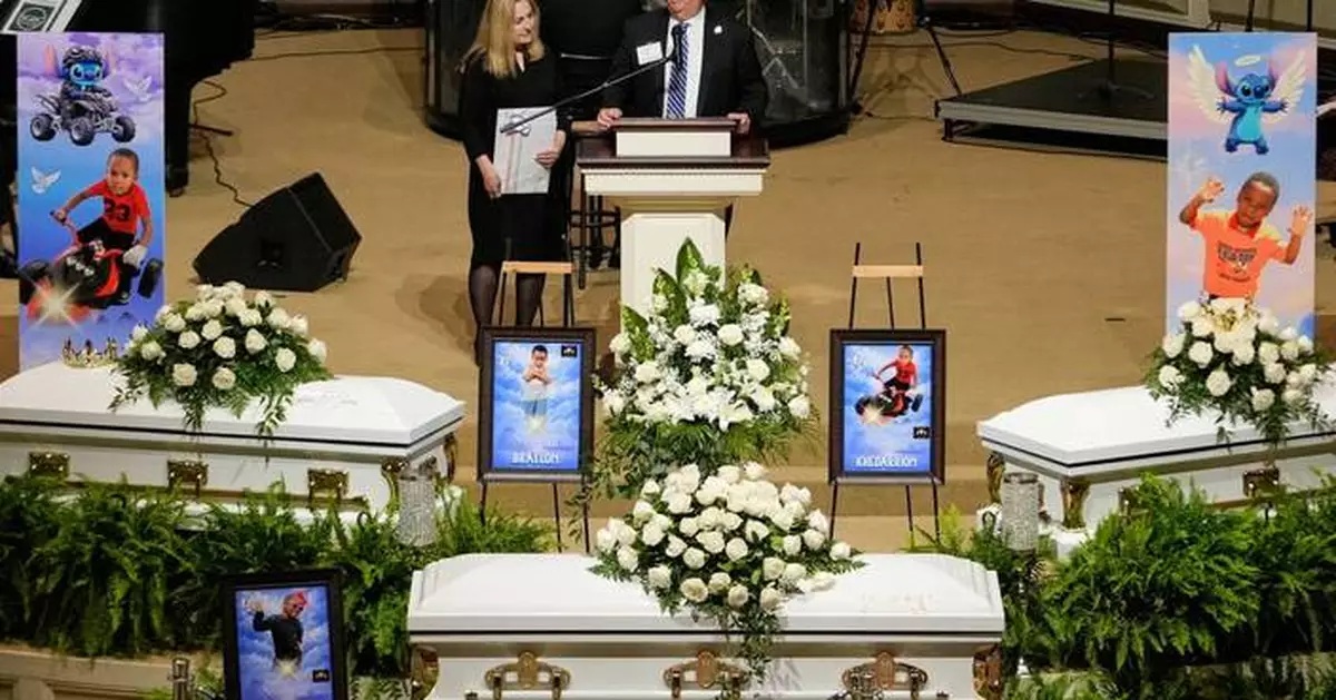 8 children killed in Louisiana mass shooting remembered at funeral