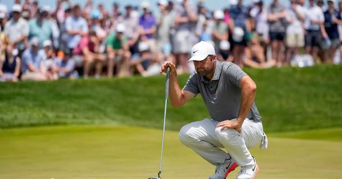 Scheffler can't conjure final-round magic in PGA Championship title defense