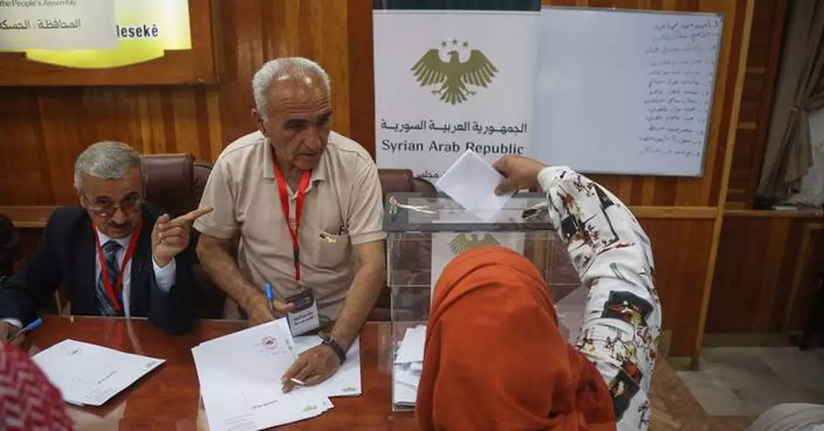 Syria holds legislative elections in Kurdish-majority northeast