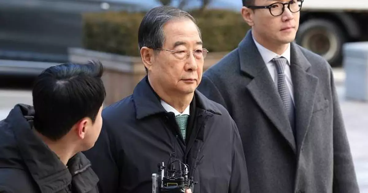 South Korean court reduces prison sentence for ex-prime minister in martial law case
