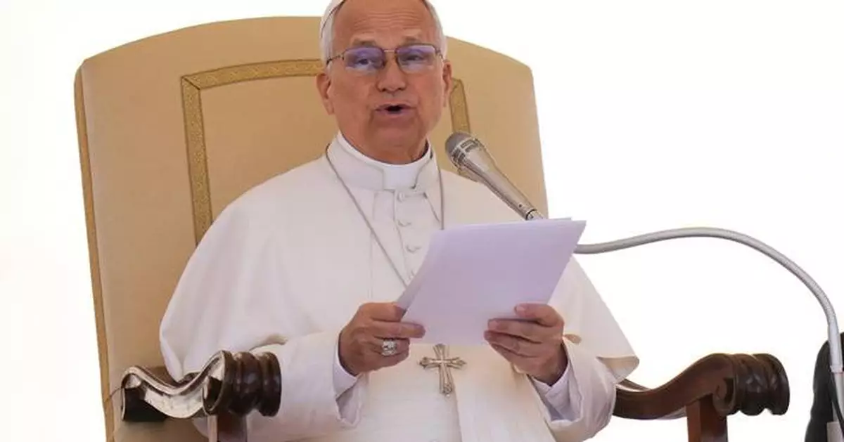 Pope Leo XIV encourages wealthy US Catholics to keep donating