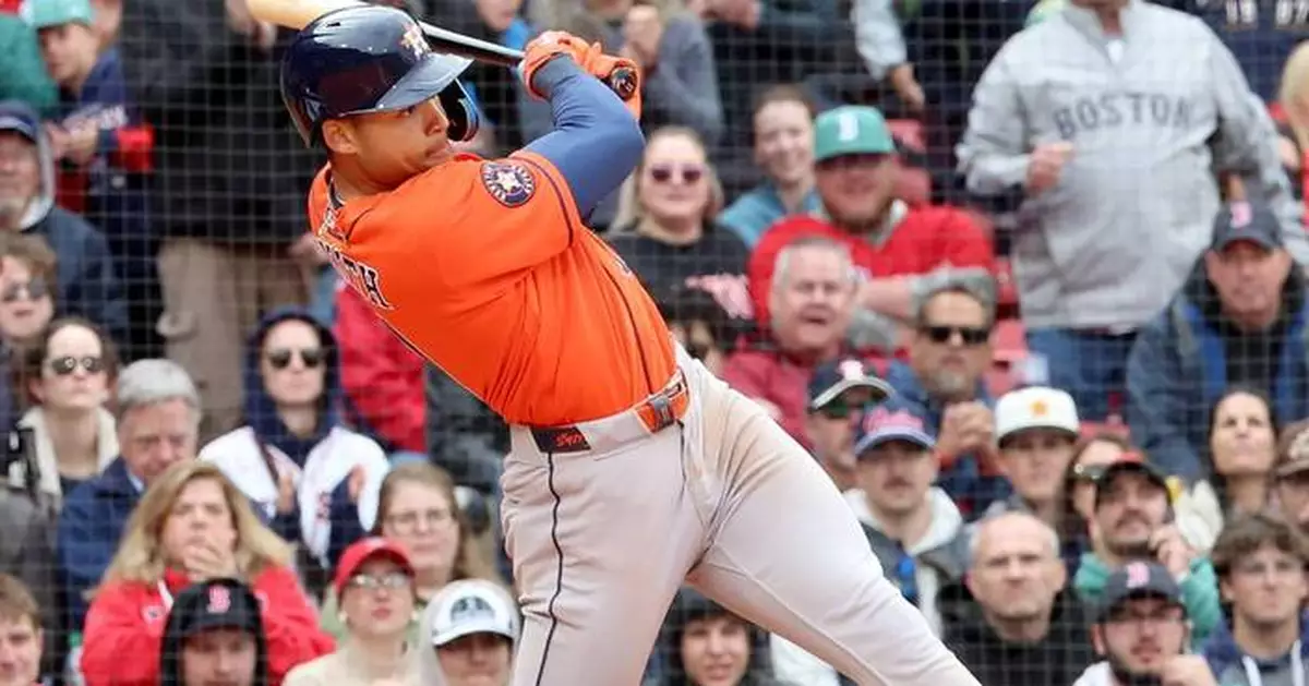 Cam Smith gets go-ahead 2-run single in 10th; Astros hold off Red Sox 3-1