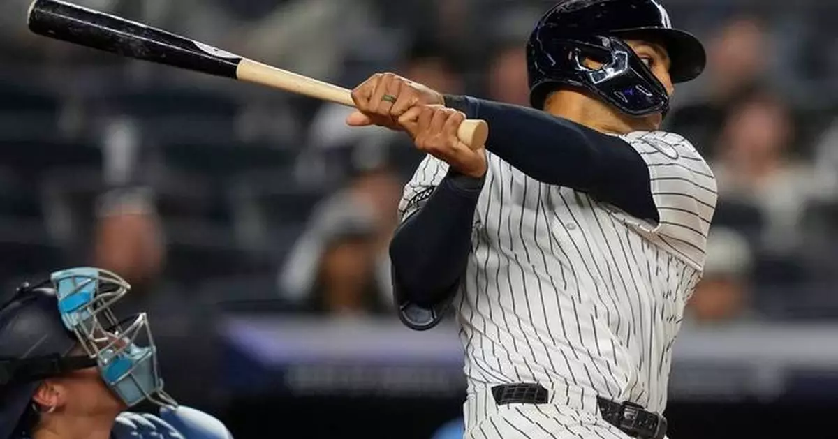 Yankees center fielder Trent Grisham has no structural damage to his left knee, tests show