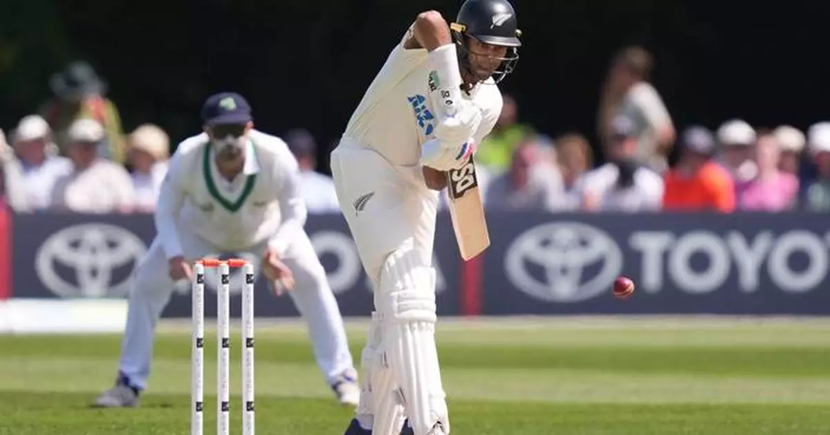 Ravindra and Blundell hit centuries as NZ and Ireland meet for 1st time in a test match
