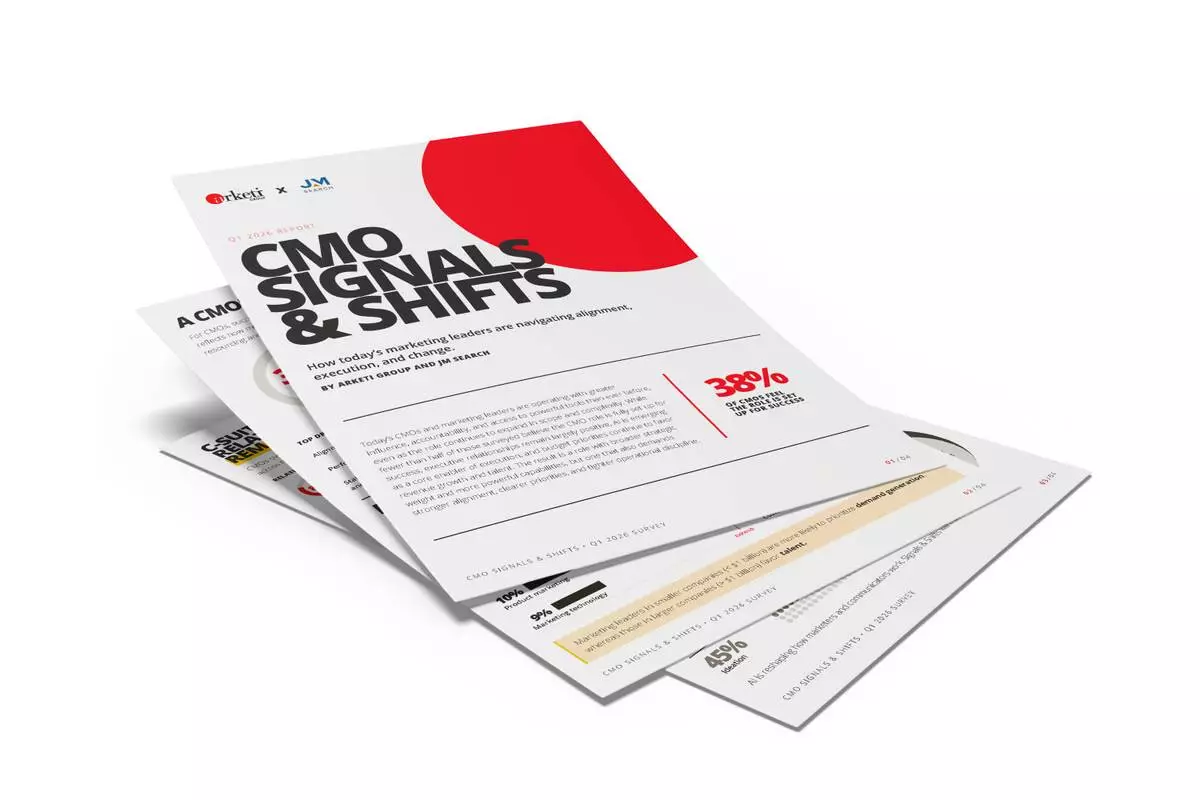 CMO Signals &amp; Shifts examines how today’s marketing and communications leaders are navigating alignment, execution, and change, revealing a role that has expanded significantly in scope but remains heavily dependent on organizational structure and support.