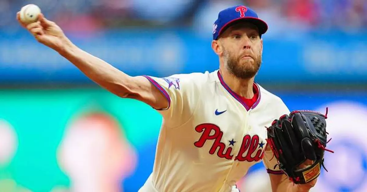 Zack Wheeler pitches Phillies to 3-0 victory that stops 7-game win streak for Guardians