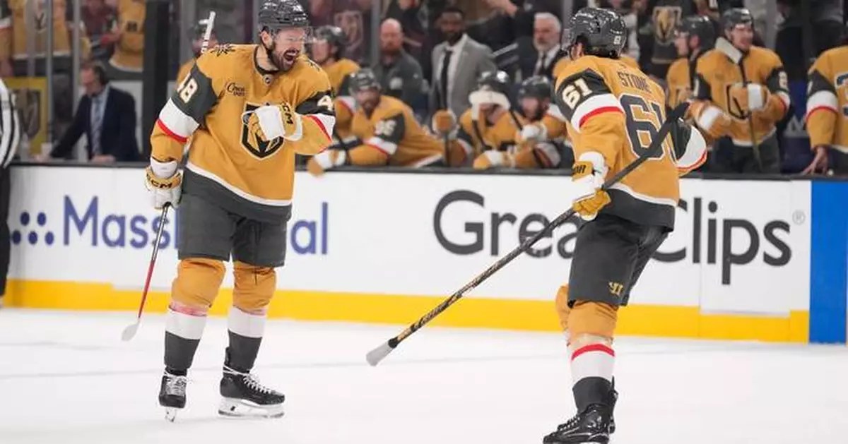 Hertl’s late winner caps Golden Knights’ wild 5-3 rally, giving them a 3-0 series lead on Avalanche