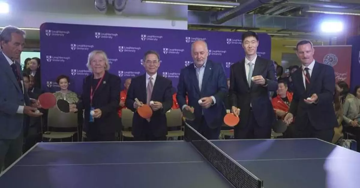 UK, China celebrate 55 years of ping-pong diplomacy in London