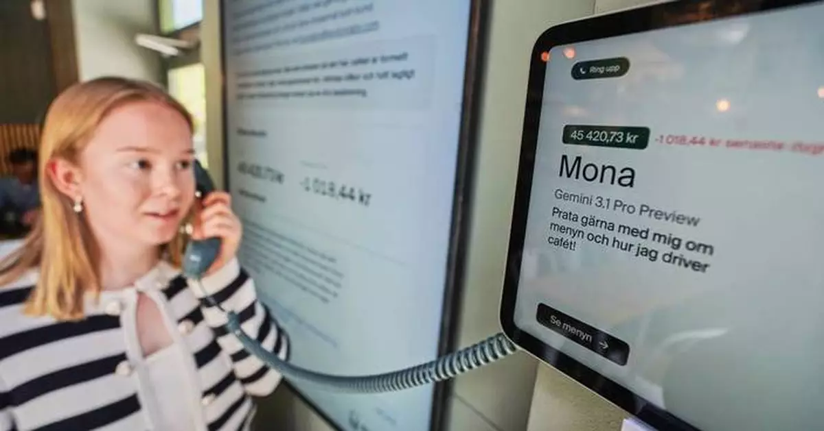 The barista is human but an AI agent runs this experimental Swedish cafe