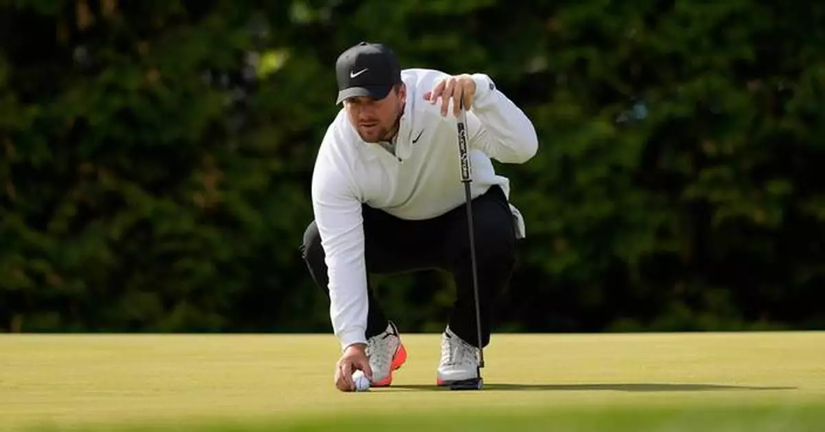 Gotterup posts lowest score and Scheffler survives rough start in wind-swept PGA Championship
