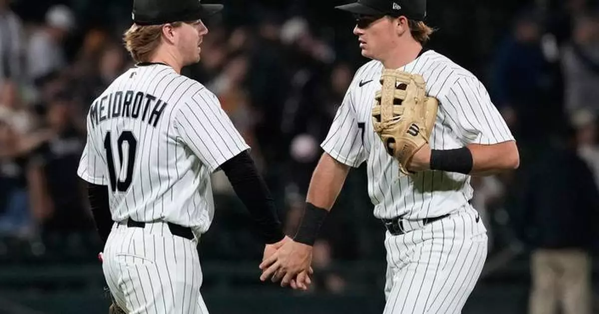 Meidroth hits 1st grand slam, Sandlin retires 18 straight in MLB debut as White Sox beat Twins 15-2