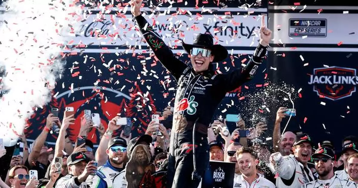 Carson Hocevar is starting up front again in Texas a week after his breakthrough NASCAR Cup victory