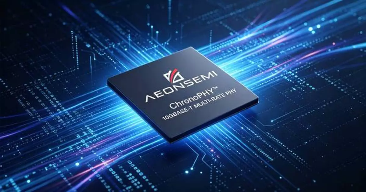 Aeonsemi Unveils Second-Generation ChronoPHY™ 10GBASE-T PHY for Deterministic AI Edge Infrastructure