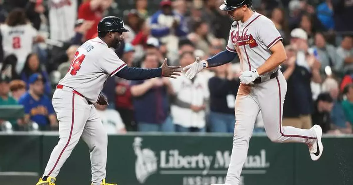 Matt Olson hits go-ahead homer in the ninth for Braves to outlast Mariners 3-2