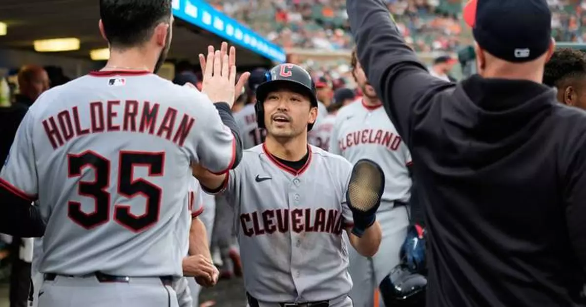 Guardians survive a ninth-inning scare to beat the Tigers 4-3 for a fourth straight win
