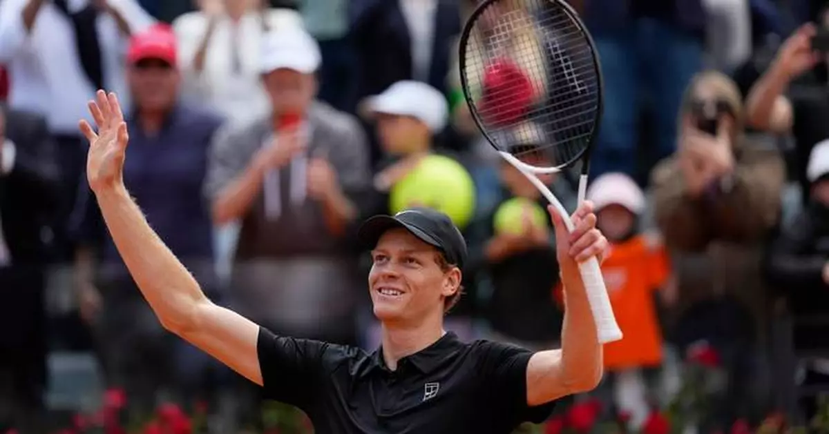 Sinner finishes off Medvedev to set up Italian Open final vs. Ruud