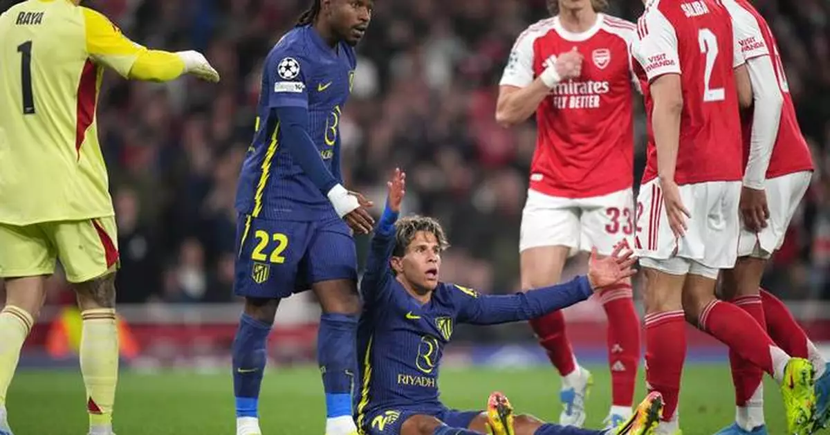 Atletico's Champions League dream ends amid penalty decisions that didn't go its way