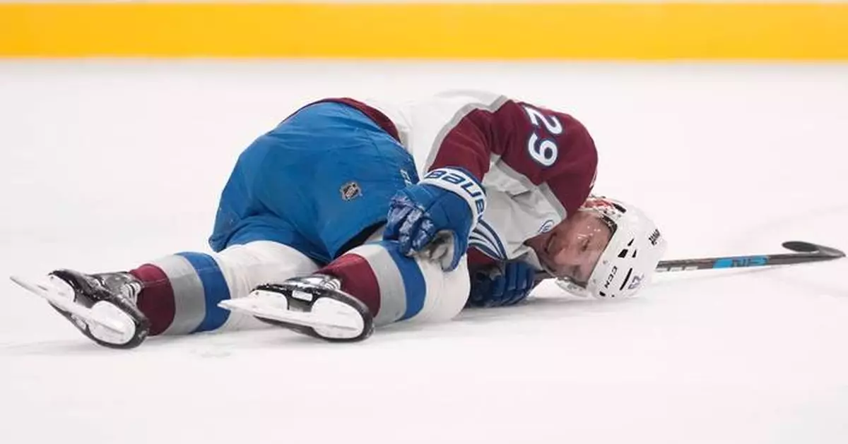 Avalanche get defenseman Cale Makar back, survive scare with Nathan MacKinnon, and still lose Game 3