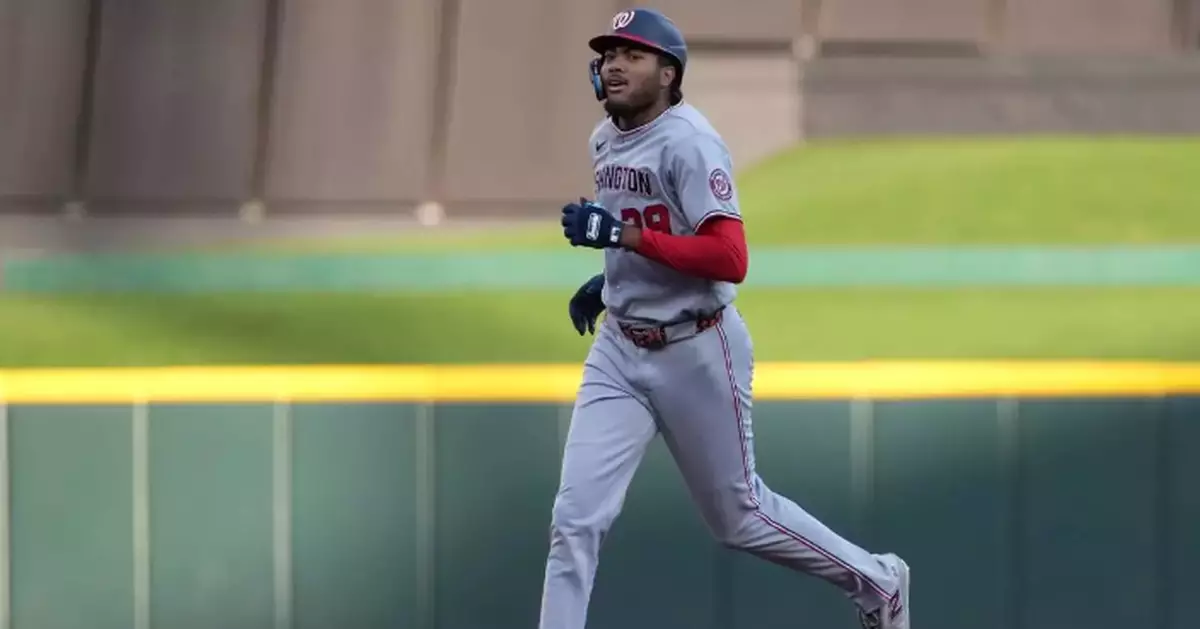 James Wood hits 12th homer and Nationals go deep season-high 6 times in 10-4 win over Reds