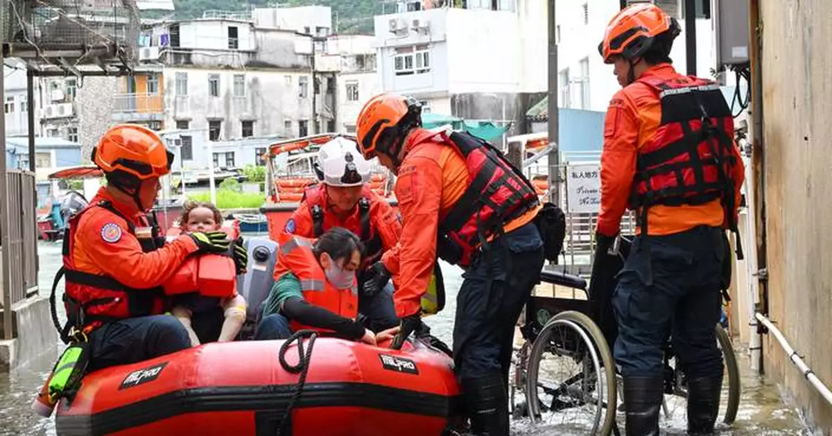 Tai O Conducts Flood Rescue Drill to Enhance Emergency Preparedness and Community Response